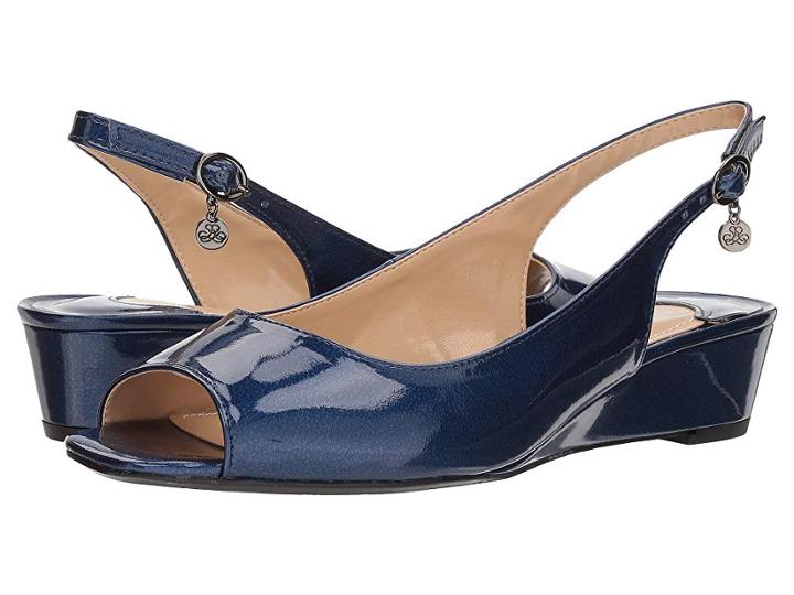 J. Renee Alivia (navy Metallic) High Heels