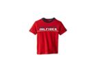 Tommy Hilfiger Kids Hilfiger Logo Graphic Tee (toddler/little Kids) (regal Red) Boy's T Shirt