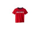 Tommy Hilfiger Kids Hilfiger Logo Graphic Tee (toddler/little Kids) (regal Red) Boy's T Shirt