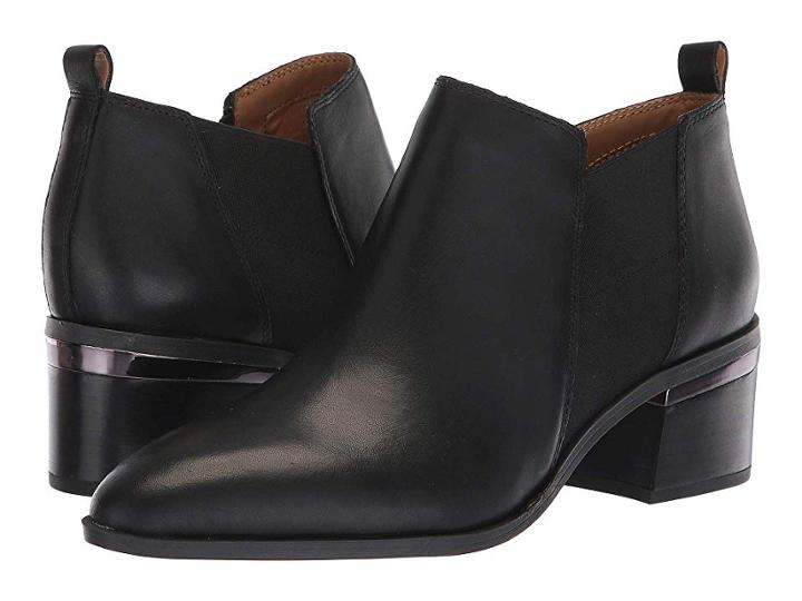 Franco Sarto Arden (black Bally Leather) Women's Shoes