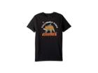 Quiksilver Kids Cali Bear Shark Tee (big Kids) (black) Boy's T Shirt