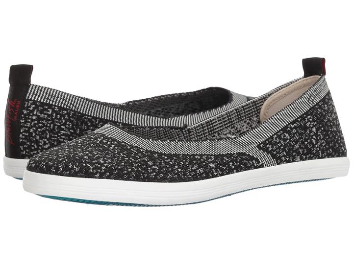 Blowfish Ko-z (black Robot Weave) Women's Flat Shoes