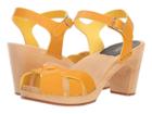 Swedish Hasbeens Kringlan (warm Yellow) High Heels