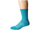 Feetures Texture Cushion Crew Sock (turquoise) Crew Cut Socks Shoes