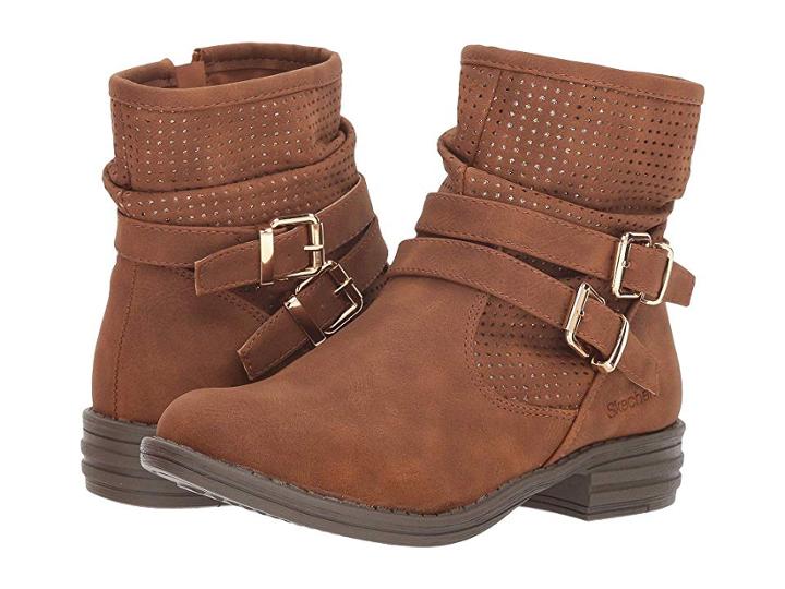 Skechers Kids Mad Dash 87782l (little Kid/big Kid) (chestnut) Girl's Shoes