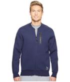 Puma Evo T7 Sweat Jacket (peacoat) Men's Clothing