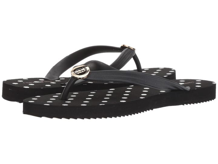 Tommy Hilfiger Rosee 45-x (black Multi) Women's Shoes