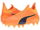 Puma Evotouch 1 Fg (orange Clown Fish/peacoat/ultra Yellow) Men's Shoes