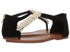 Jessica Simpson Kenton (black Microsuede) Women's Flat Shoes