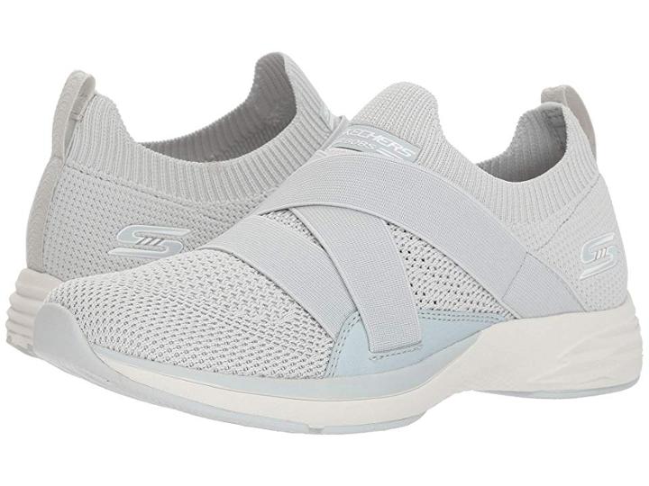 Bobs From Skechers Bobs Clique (light Gray) Women's Shoes