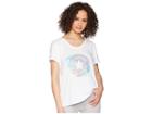 Converse Palm Print Cp Fill Femme Tee (white) Women's T Shirt