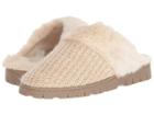 Dr. Scholl's Sunday Scuff (tan Sweater Knit) Women's Slippers