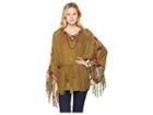 Double D Ranchwear Macedonia Top (overland Olive) Women's Clothing
