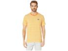 Nike Sb Nike Stripe Tee (white/cinder Orange/white) Men's Clothing