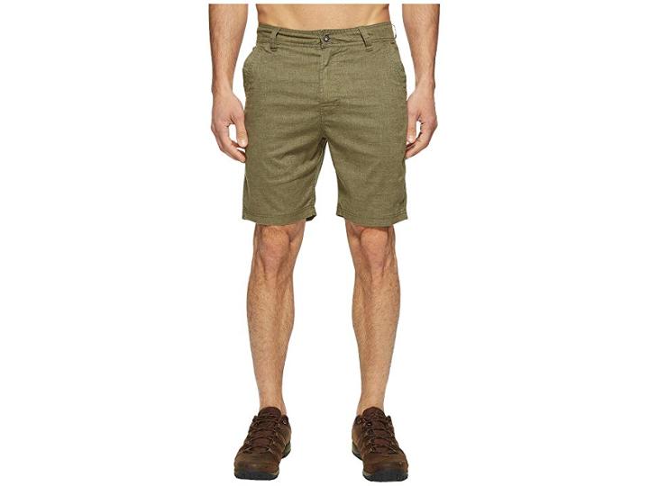 Prana Furrow 11 Short (cargo Green) Men's Shorts