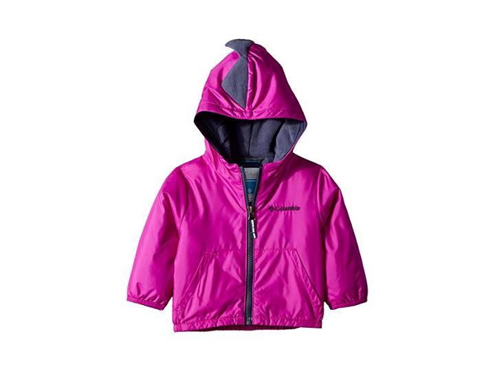 Columbia Kids Kitterwibbit Jacket (infant/toddler) (bright Plum/nocturnal) Kid's Coat