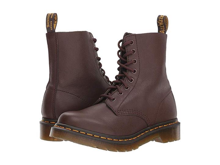 Dr. Martens 1460 Pascal Virginia (dark Brown Virginia) Women's Boots