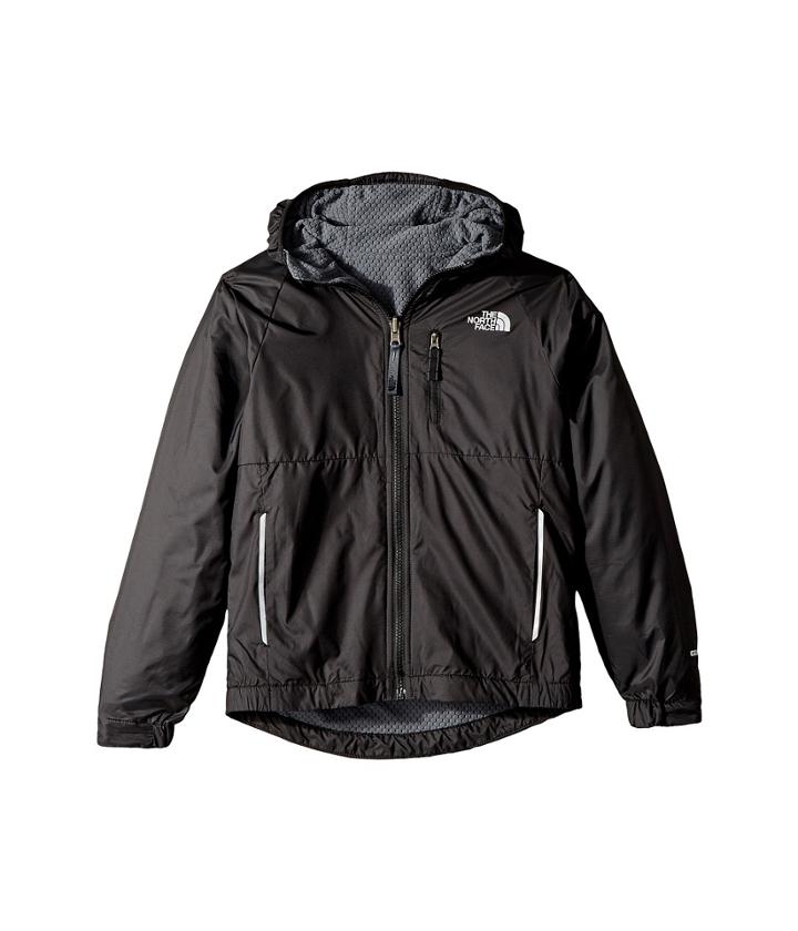 The North Face Kids Reversible Breezeway Wind Jacket (little Kids/big Kids) (tnf Black) Boy's Coat