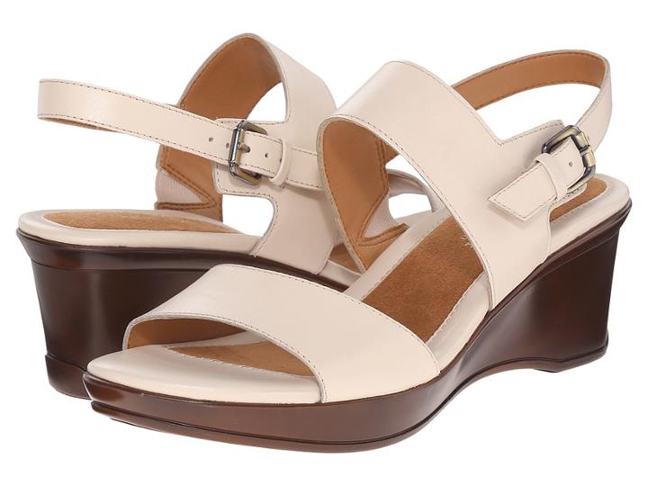 Naturalizer Vibrant (procelain Skin Leather) Women's Sling Back Shoes
