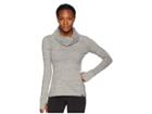 Spyder Solitude Funnel Neck Top (alloy/alloy) Women's Long Sleeve Pullover