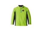 Spyder Kids Bandit 1/2 Zip Stryke Jacket (big Kids) (fresh/black/turkish Sea) Boy's Coat