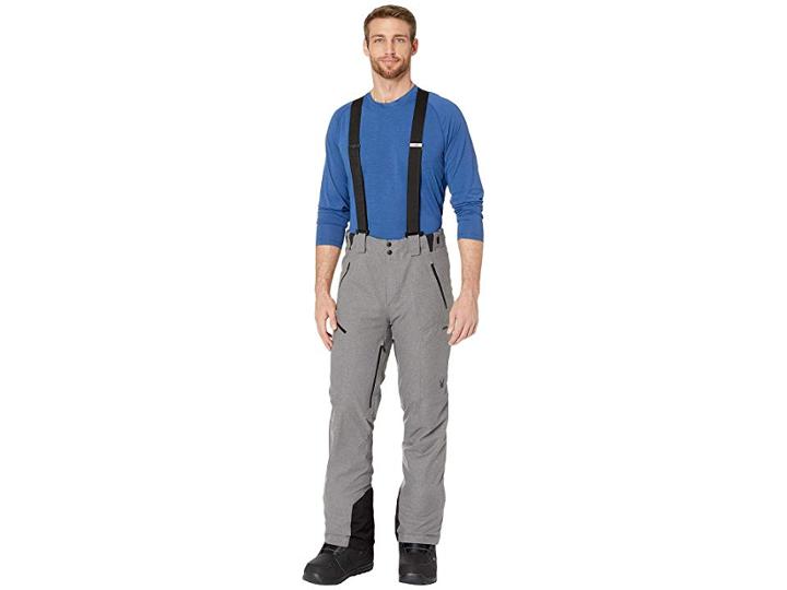 Spyder Bormio Pants (wool Blend Twill/black) Men's Outerwear