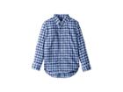Polo Ralph Lauren Kids Plaid Performance Poplin Shirt (toddler) (blue/navy Multi) Boy's Long Sleeve Button Up