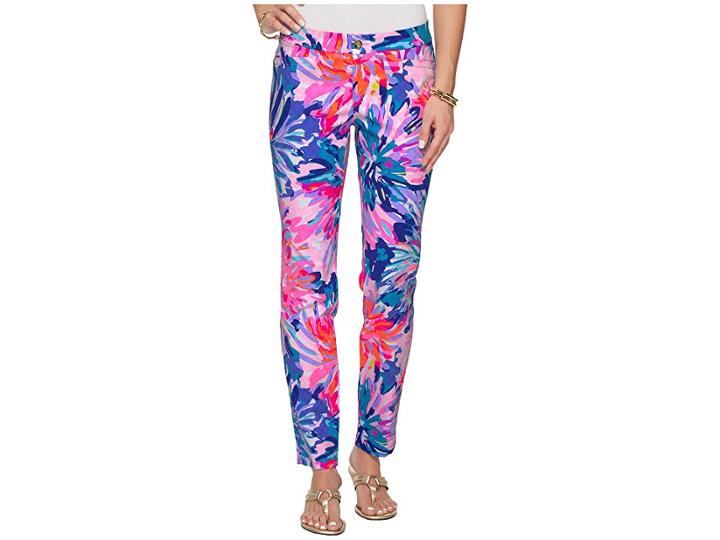 Lilly Pulitzer Kelly Skinny Ankle Pants (multi Off Tropic) Women's Casual Pants