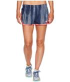 New Balance Accelerate 2.5 Printed Short (black Accelerated Stripe) Women's Shorts