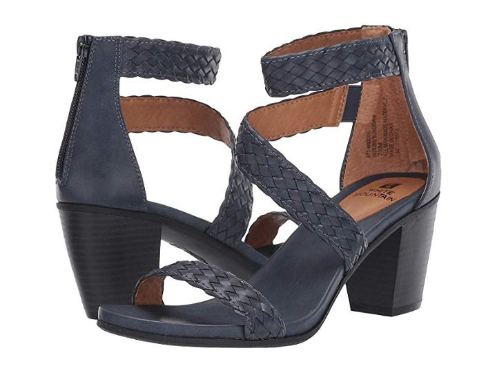 White Mountain Sundown (navy) Women's Shoes