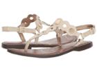 Sam Edelman Gilly (modern Ivory Vaquero Saddle Leather) Women's Sandals