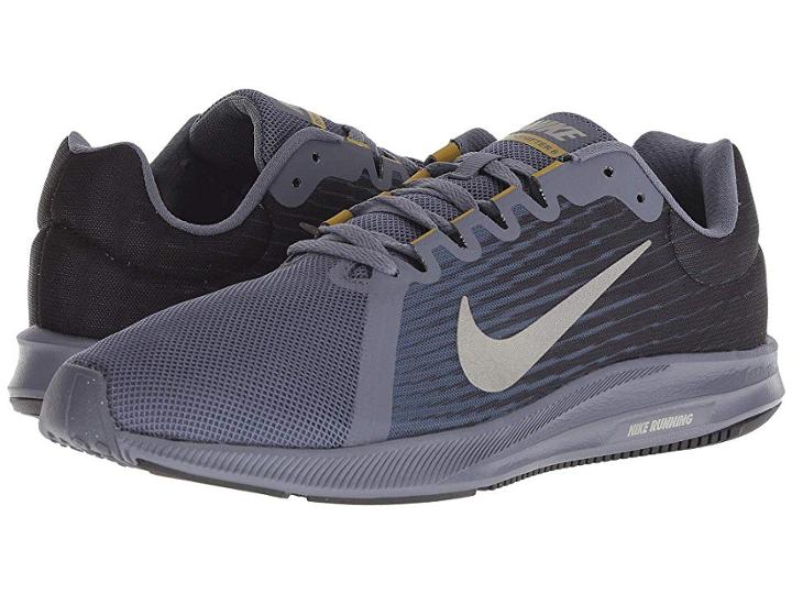 Nike Downshifter 8 (light Carbon/metallic Pewter/peat Moss/black) Men's Running Shoes