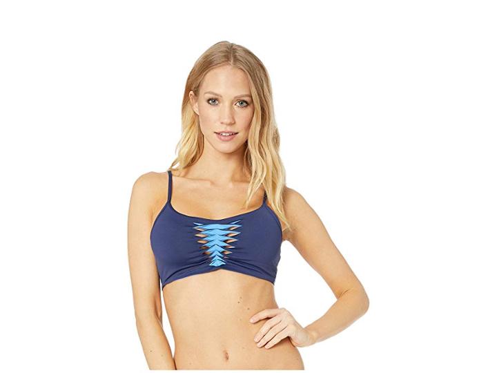 Becca By Rebecca Virtue Origami Cami Bra Top (navy) Women's Swimwear