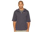 Nike Pacer Short Sleeve 1/2 Zip Hoodie (gridiron) Men's Sweatshirt