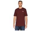 The North Face Short Sleeve Red Box Tee (sequoia Red/faded Rose) Men's T Shirt