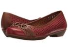 Comfortiva Posie Laser Softspots (chili Red/teak) Women's  Shoes