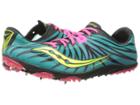 Saucony Carrera Xc W (teal/pink/citron) Women's Running Shoes