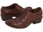 Frye Carson Oxford (dark Brown Leather) Women's Lace Up Casual Shoes