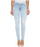 Hudson Nico Mid-rise Super Skinny Five-pocket Jeans In Reflector (reflector) Women's Jeans