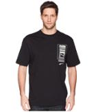 Puma Logo Tower Tee (puma Black) Men's T Shirt