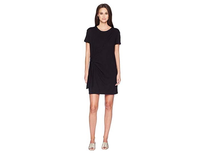 Vince Side Tie Dress (black) Women's Dress