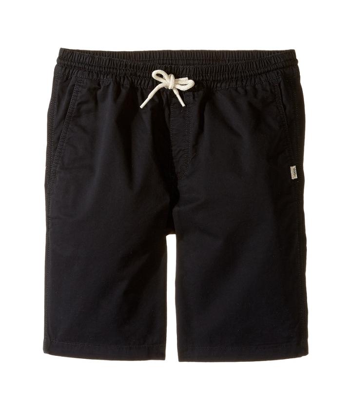 Vans Kids Range Shorts (big Kids) (black) Boy's Shorts