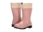 Mini Melissa Mel Rain Boot (little Kid/big Kid) (pink/black) Girls Shoes
