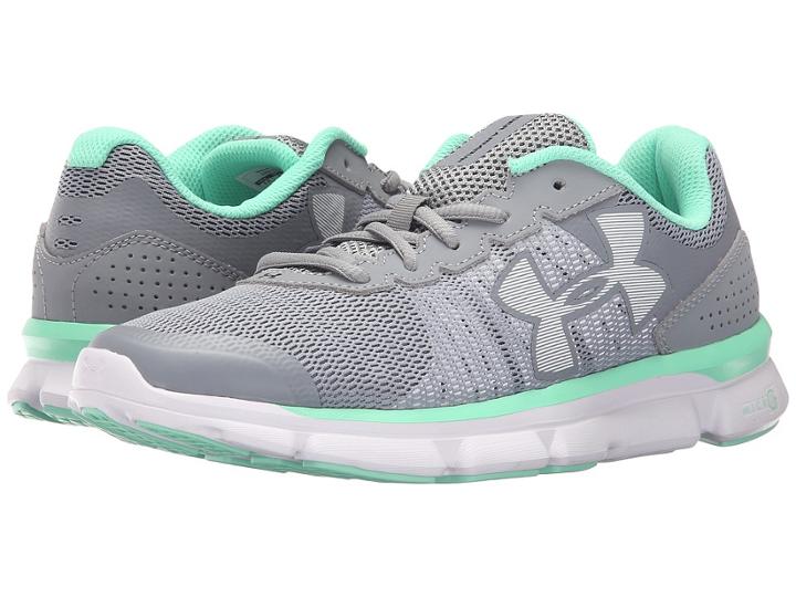Under Armour Ua Micro G(r) Speed Swift (steel/antifreeze/white) Women's Running Shoes