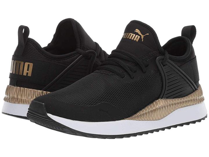 Puma Pacer Next Cage Metallic (puma Black/gold) Women's Shoes