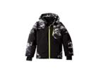 Spyder Kids Chambers Jacket (big Kids) (black/camo Distress Black/bryte Yellow) Boy's Coat