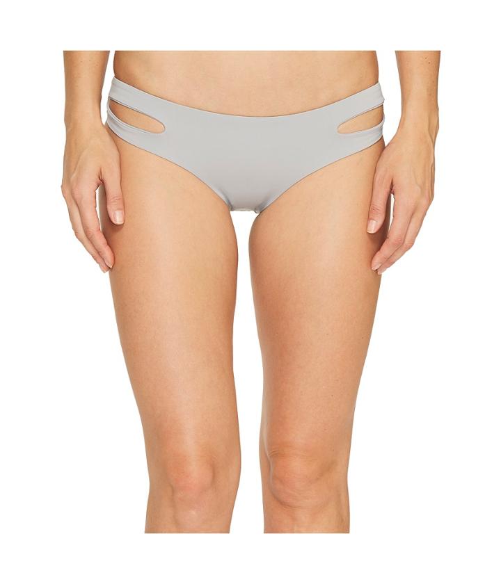 L*space Estella Classic Bottom (fog Grey) Women's Swimwear