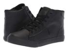 Polo Ralph Lauren Kids Easten Mid (big Kid) (triple Black Tumbled) Boy's Shoes