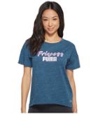 Puma Puma X Sophia Webster Logo T-shirt (total Eclipse) Women's T Shirt