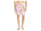 U.s. Polo Assn. Hawaii Map Swim Shorts (coral) Men's Swimwear